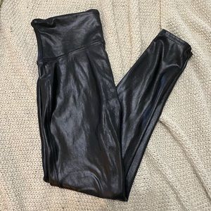 Spanx Faux Leather Leggings